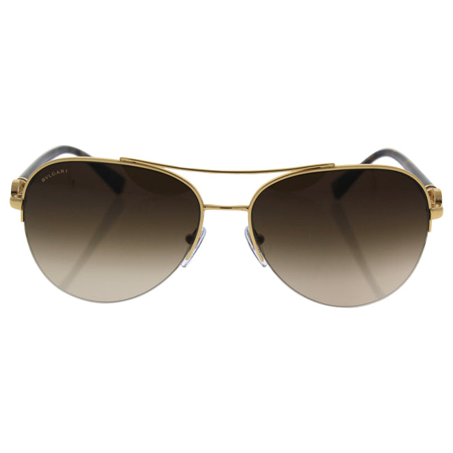 Bvlgari BV6068K 393-3B - Gold Plated-Brown Gradient by Bvlgari for Women - 59-16-135 mm Sunglasses