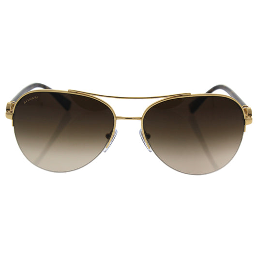Bvlgari BV6068K 393-3B - Gold Plated-Brown Gradient by Bvlgari for Women - 59-16-135 mm Sunglasses