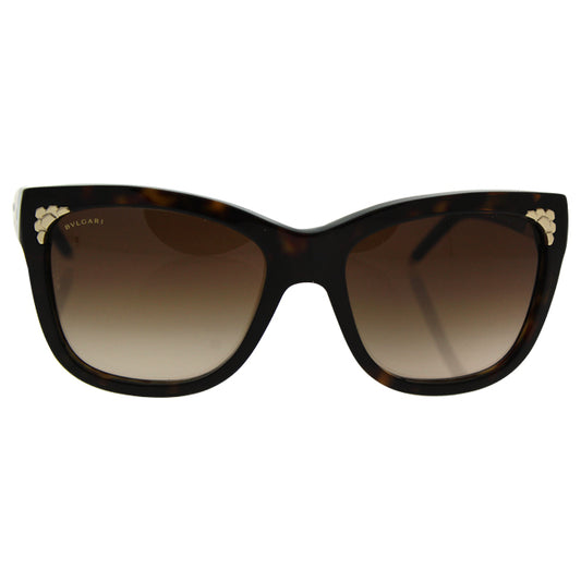 Bvlgari BV8134K 504-13 - Dark Havana-Brown Gradient by Bvlgari for Women - 56-18-135 mm Sunglasses
