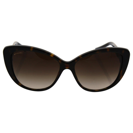 Bvlgari BV8151B 504-13 - Dark Havana-Brown Gradient by Bvlgari for Women - 57-15-140 mm Sunglasses