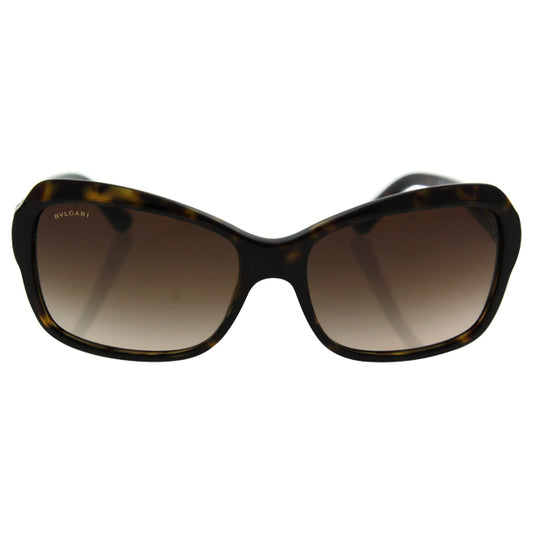 Bvlgari BV8153B 504-13 - Dark Havana-Brown Gradient by Bvlgari for Women - 57-16-140 mm Sunglasses