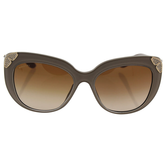 Bvlgari BV8162B 5382-13 - Top Crystal On Turtledove-Brown Gradient by Bvlgari for Women - 55-17-135 mm Sunglasses