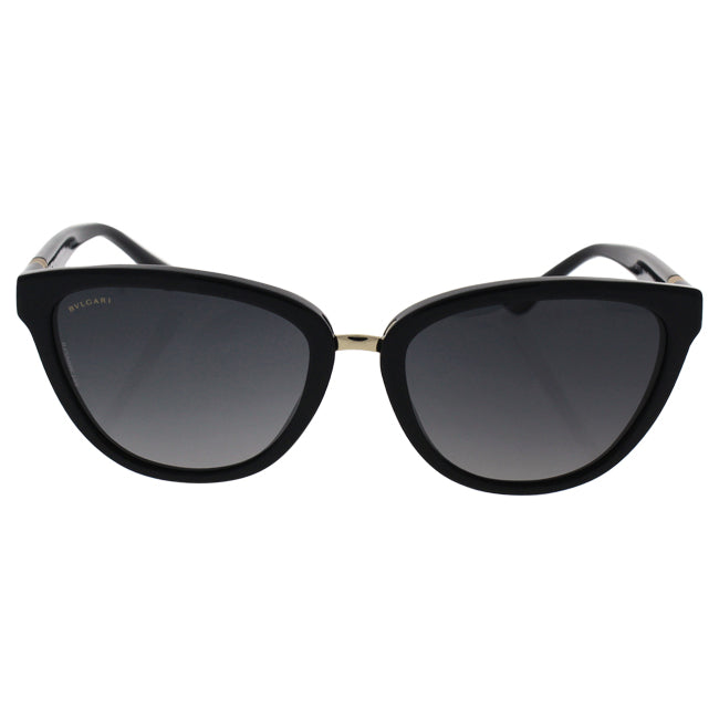Bvlgari BV8165 501-T3 - Black-Grey Gradient Polarized by Bvlgari for Women - 56-18-135 mm Sunglasses