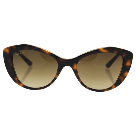 Bvlgari BV8168B 5379-13 - Top Havana-Brown Crystal-Brown Gradient by Bvlgari for Women - 53-19-140 mm Sunglasses