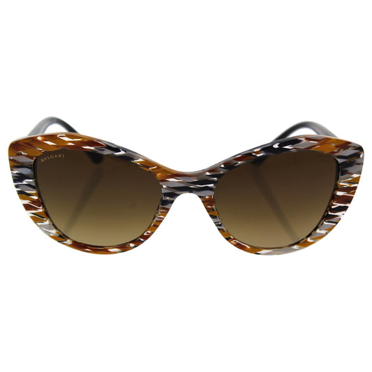 Bvlgari BV8168B 5377-13 - Mosaic Diva Yellow Fantasy-Brown Gradient by Bvlgari for Women - 53-19-140 mm Sunglasses