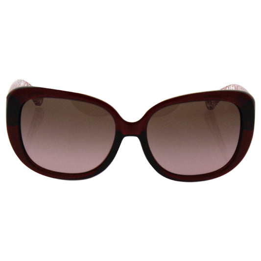 Coach Laurin HC8076 5154-14 - Burgundy-Pink Crystal by Coach for Women - 56-15-135 mm Sunglasses