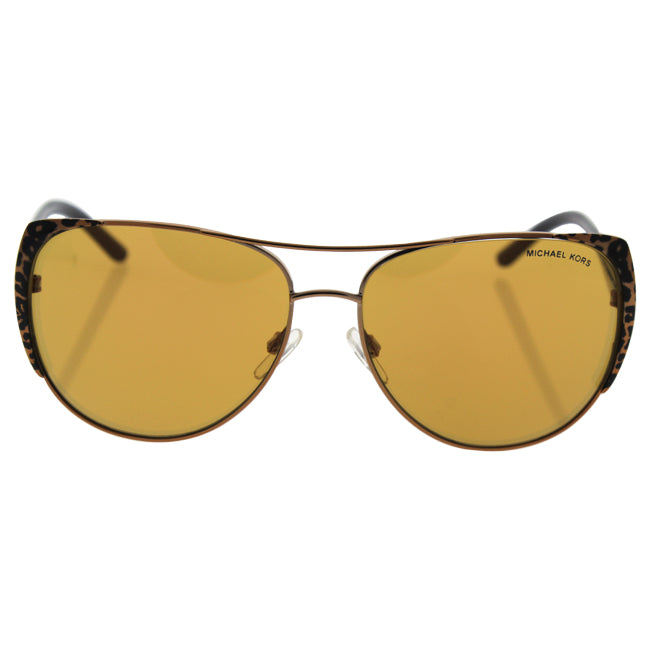 Michael Kors MK 1005 10925N Sadie I - Copper Black Leopard-Black-Orange Flash by Michael Kors for Women - 59-15-135 mm Sunglasses