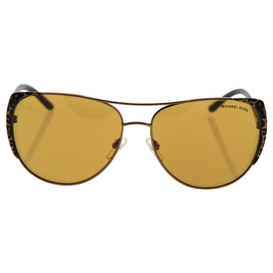 Michael Kors MK 1005 10925N Sadie I - Copper Black Leopard-Black-Orange Flash by Michael Kors for Women - 59-15-135 mm Sunglasses