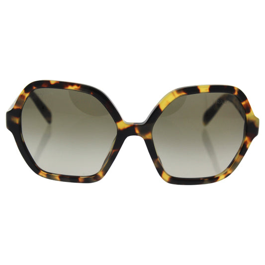 Prada SPR 06S 7S0-4K1 - Medium Havana-Green Gradient Grey by Prada for Women - 56-18-135 mm Sunglasses
