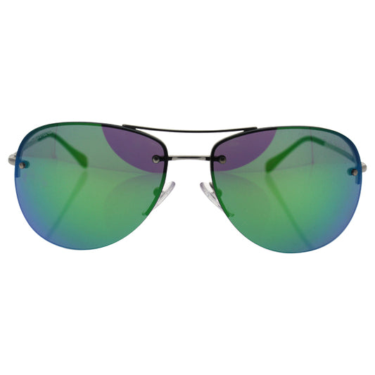 Prada SPS 50R 1BC-1M0 - Silver-Light Green by Prada for Women - 59-14-135 mm Sunglasses
