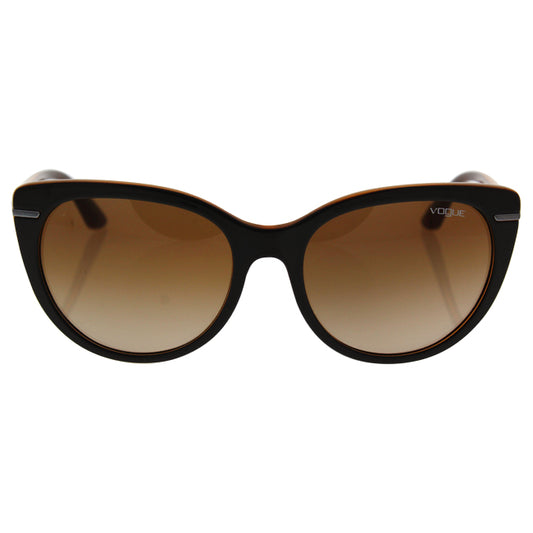 Vogue VO2941S 2279-13 - Top Brown-Orange Transparent-Brown Gradient by Vogue for Women - 56-18-140 mm Sunglasses