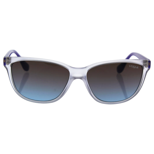 Vogue VO2729S W745-48 - Transparent Demi Shiny-Azure Gradient Pink Gradient Brown by Vogue for Women - 57-14-140 mm Sunglasses