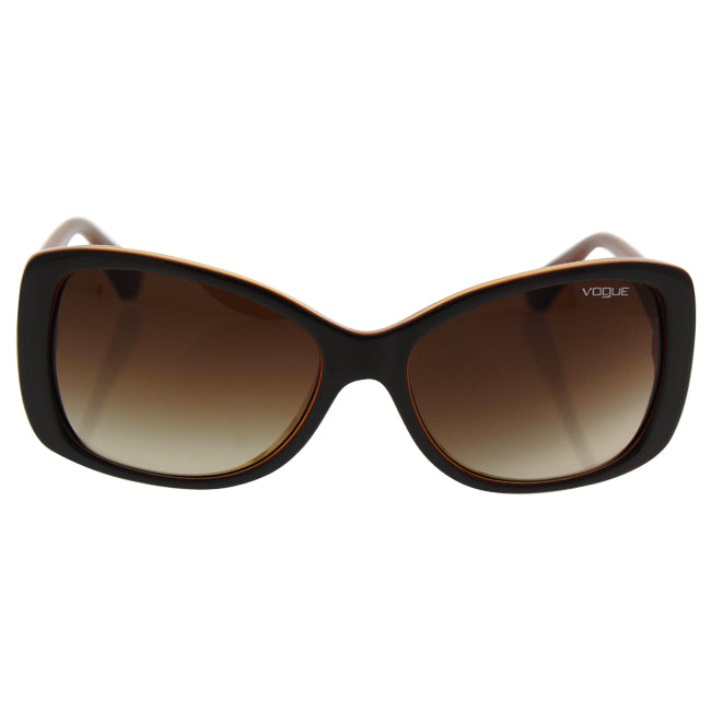 Vogue VO2843S 2279-13 - Top Brown-Orange Transparent-Brown Gradient by Vogue for Women - 56-16-135 mm Sunglasses