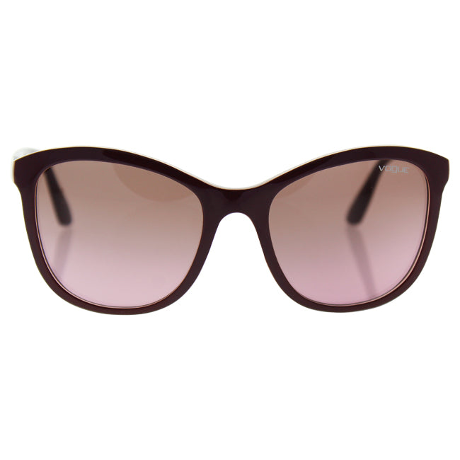 Vogue VO5033S 2387-14 - Top Dark Bordeaux Pink Transparent-Pink Gradient Brown by Vogue for Women - 54-19-135 mm Sunglasses