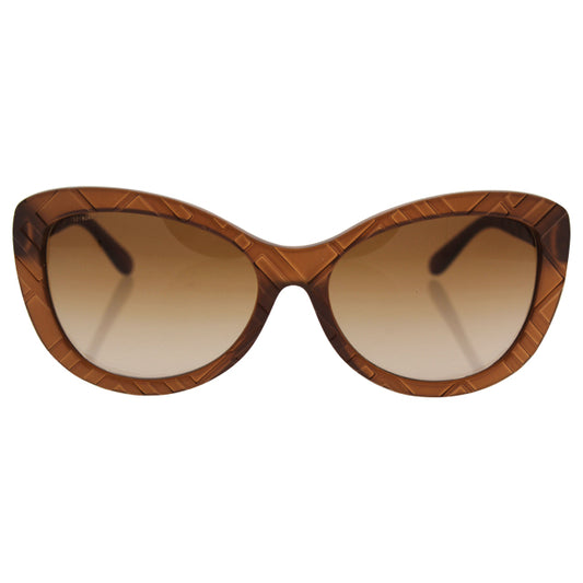 Burberry BE 4217 3575-13 - Matte Brown-Brown Gradient by Burberry for Women - 56-16-140 mm Sunglasses