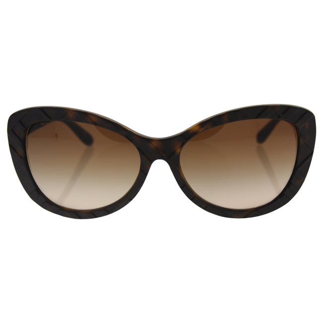 Burberry BE 4217 3578-13 - Matte Dark Havana-Brown Gradient by Burberry for Women - 56-16-140 mm Sunglasses