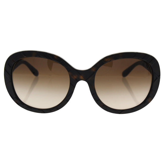 Burberry BE 4218 3578-13 - Matte Dark Havana-Brown Gradient by Burberry for Women - 56-21-140 mm Sunglasses