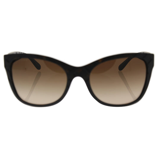 Burberry BE 4219 3578-13 - Matte Dark Havana-Brown Gradient by Burberry for Women - 56-19-140 mm Sunglasses