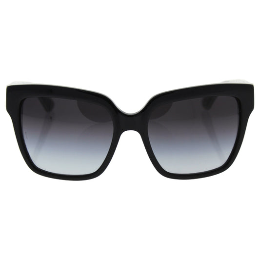 Dolce and Gabbana DG 4234 2976-8G - Black-White Carnation Black Pois-Grey Gradient by Dolce and Gabbana for Women - 57-18-140 mm Sunglasses