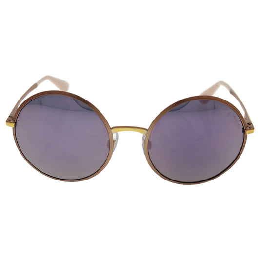 Dolce and Gabbana DG 2155 1294-5R - Matte Pink Gold-Dark Grey Pink by Dolce and Gabbana for Women - 56-20-140 mm Sunglasses