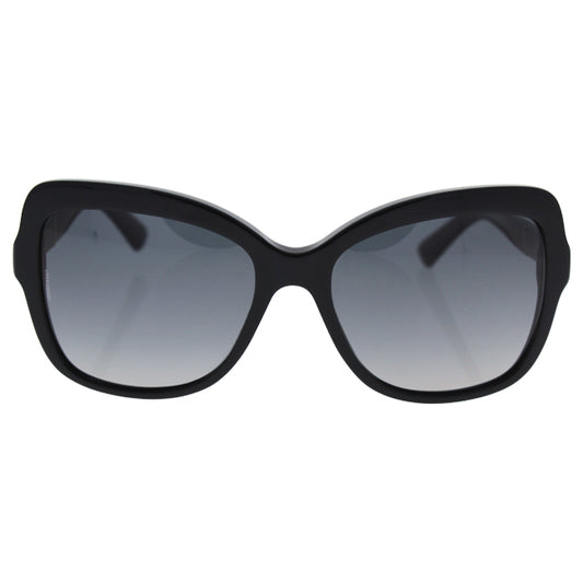Dolce and Gabbana DG 4244 501-T3 - Black-Grey Gradient Polarized by Dolce and Gabbana for Women - 57-17-140 mm Sunglasses