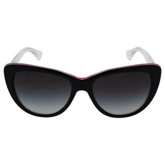Dolce and Gabbana DG 4221 2794-8G - Black-Peral Fuxia-Crystal-Grey Gradient by Dolce and Gabbana for Women - 55-17-140 mm Sunglasses