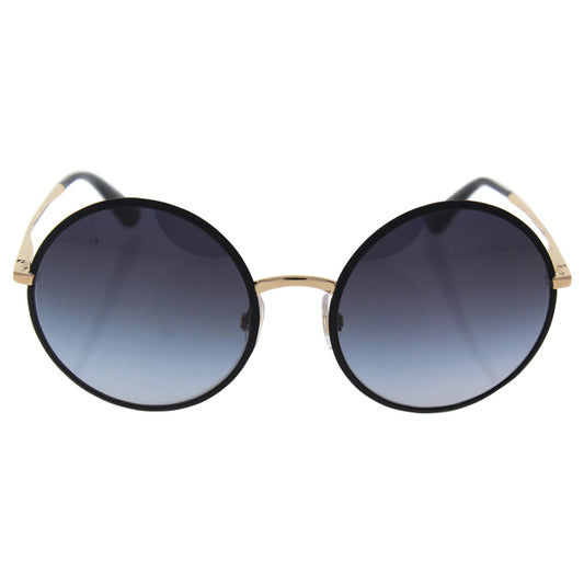 Dolce and Gabbana DG 2155 1296-8G - Matte Black-Grey Gradient by Dolce and Gabbana for Women - 56-20-140 mm Sunglasses