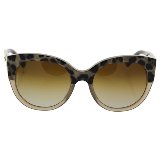 Dolce and Gabbana DG 4259 2967-T5 - Top Mud On Animalier-Brown Gradient Polarized by Dolce and Gabbana for Women - 56-20-140 mm Sunglasses