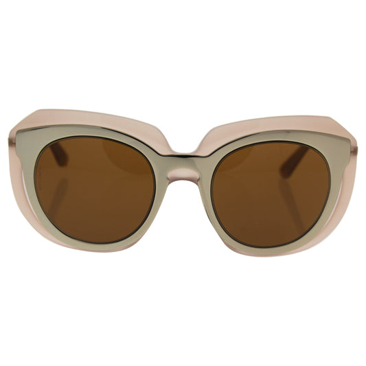 Dolce and Gabbana DG 6104 3041-73 - Pale Gold-Opal Powder Pink-Brown by Dolce and Gabbana for Women - 51-22-140 mm Sunglasses