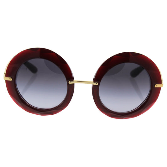 Dolce and Gabbana DG 6105 1551-11 -Transparent Red-Grey Gradient by Dolce and Gabbana for Women - 50-27-135 mm Sunglasses