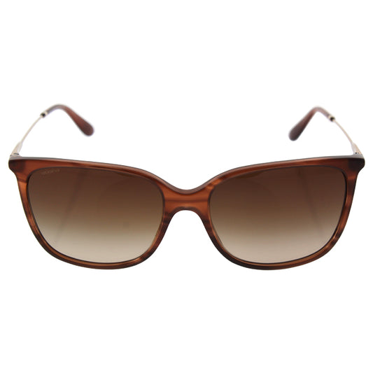 Giorgio Armani AR 8080 5488-13 - Striped Brown-Brown Gradient by Giorgio Armani for Women - 58-17-145 mm Sunglasses