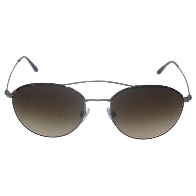 Giorgio Armani AR 6032J 3003-13 Frames of Life - Matte Gunmetal-Brown Gradient by Giorgio Armani for Women - 55-18-140 mm Sunglasses