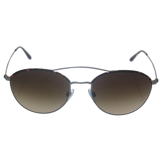 Giorgio Armani AR 6032J 3003-13 Frames of Life - Matte Gunmetal-Brown Gradient by Giorgio Armani for Women - 55-18-140 mm Sunglasses