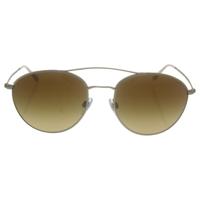 GiorgioArmani AR6032J 3124-2LFramesofLife-Matte Gold-Light Yellow Gradient Brown by Giorgio Armani for Women - 55-18-140 mm Sunglasses