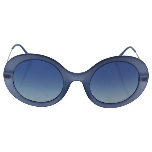 Giorgio Armani AR 8068 5449-1G Frames of Life - Matte Blue-Light Grey Gradient by Giorgio Armani for Women - 51-24-140 mm Sunglasses