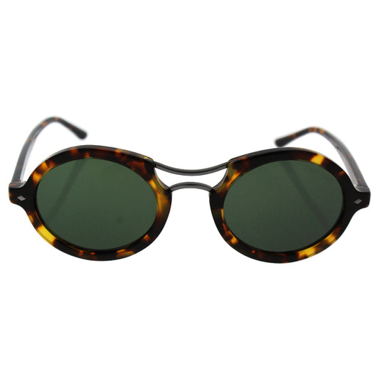 Giorgio Armani AR 8072 5092-31 Frames of Life - Yellow Havana-Green by Giorgio Armani for Women - 48-23-140 mm Sunglasses