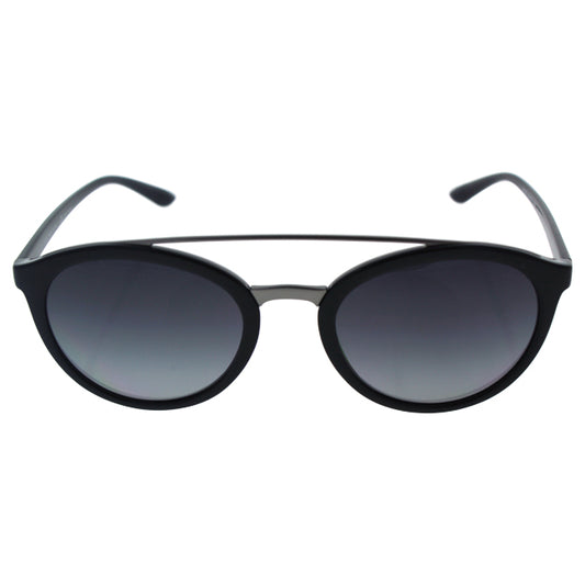 Giorgio Armani AR 8083 5017-T3 Frames of Life - Black-Grey Gradient Polarized by Giorgio Armani for Women - 52-21-140 mm Sunglasses