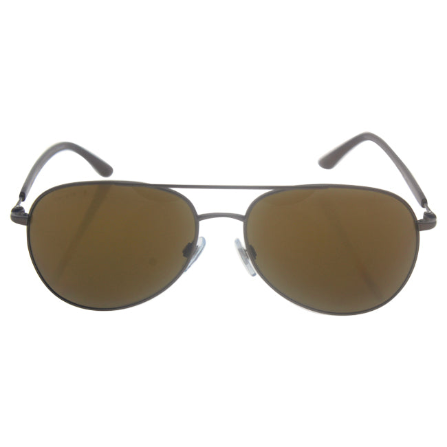 Giorgio Armani AR 6026 3006-83 Frames of Life - Bronze Brown-Brown Polarized by Giorgio Armani for Women - 58-15-140 mm Sunglasses