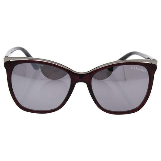 Guess GM 0745 69C Marciano - Burgundy Red-Grey-Grey by Guess for Women - 58-17-135 mm Sunglasses