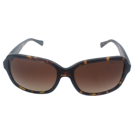 Ralph Lauren RA 5216 1378/T5 - Dark Tortoise/Dark Brown Polarized by Ralph Lauren for Women - 56-16-135 mm Sunglasses