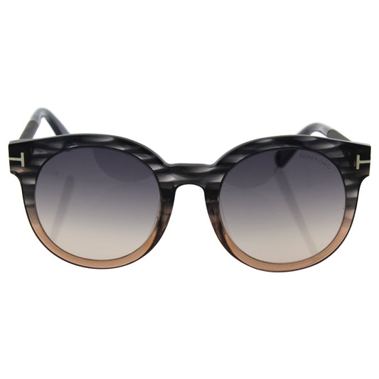 Tom Ford TF0435-F 20B Janina - Grey-Grandient Smoke by Tom Ford for Women - 53-22-140 mm Sunglasses
