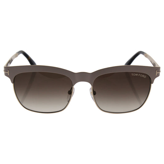 Tom Ford TF437 74F Elena - Ivory-Gradient Brown by Tom Ford for Women - 54-17-135 mm Sunglasses