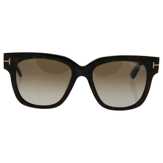 Tom Ford TF436 56H Trazy - Havana-Brown Gradient Polarized by Tom Ford for Women - 53-18-140 mm Sunglasses