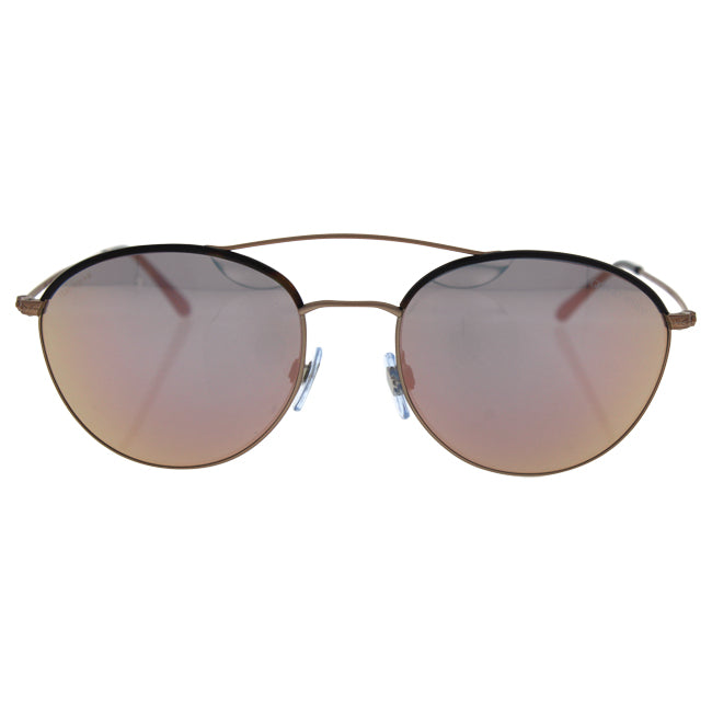 Giorgio Armani AR 6032J 3004-4Z Frames of Life - Matte Bronze-Grey Rose Gold by Giorgio Armani for Women - 55-18-140 mm Sunglasses