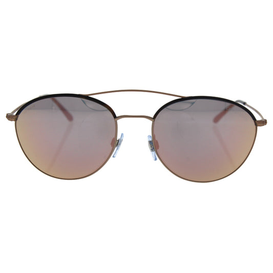 Giorgio Armani AR 6032J 3004-4Z Frames of Life - Matte Bronze-Grey Rose Gold by Giorgio Armani for Women - 55-18-140 mm Sunglasses