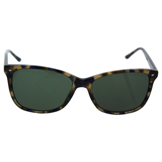 Giorgio Armani AR 8059 5411-31 Frames Of Life - Blue Havana-Green by Giorgio Armani for Women - 57-17-140 mm Sunglasses