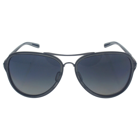 Oakley Kickback OO4102-13 - Black Ice-Onyx-Grey Gradient Polarized by Oakley for Women - 58-14-137 mm Sunglasses