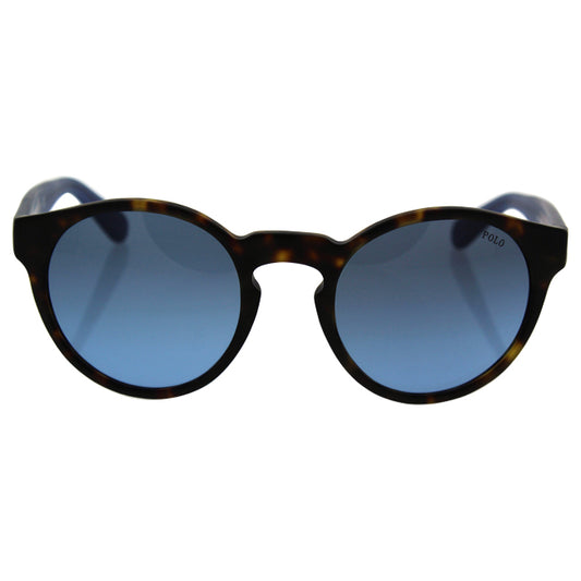 Polo Ralph Lauren PH 4101 5566-8F - Matte Dark Havana-Blue Gradient by Ralph Lauren for Women - 52-22-145 mm Sunglasses