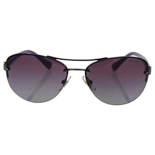 Ralph Lauren RA4113 306762 - Gunmetal-Purple Horn-Purple Gradient Polarized by Ralph Lauren for Women - 56-14-135 mm Sunglasses