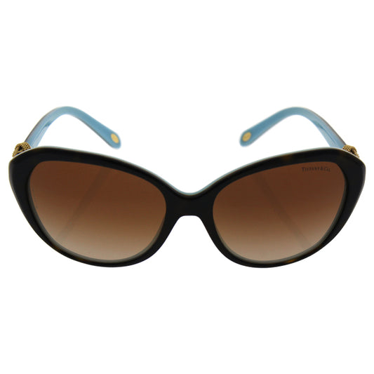 Tiffany TF 4098 8134-3B - Havana-Blue Brown Gradient by Tiffany and Co. for Women - 56-16-135 mm Sunglasses